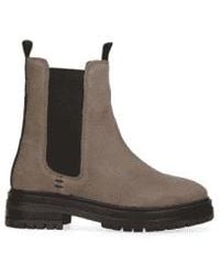 Maruti - Taupe Bay Suede Boots 37 - Lyst