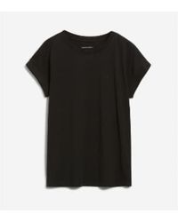 ARMEDANGELS - Camiseta idaara negro - Lyst