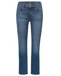 DL1961 - Mara Straight Knöchel Jeans Stellar roh - Lyst