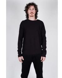 Hannes Roether - Ribbed Cotton L/s T-shirt Extra Large - Lyst