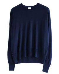 C.t. Plage - Sweater For Woman Ct24116 Navy - Lyst