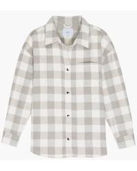 Rails - Tripp Flannel Shirt Jacket Ivory Rain M . - Lyst