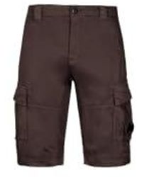 C.P. Company - Stretch sateen cargo shorts bracken - Lyst