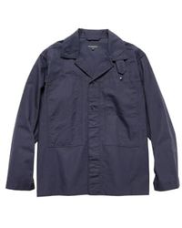 Engineered Garments - Fatigue Shirt Jacket Dark Navy Cotton Ripstop 1 - Lyst