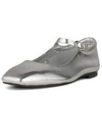 Shoe The Bear - Maya ballerina sandal silver - Lyst