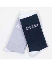 Dickies - Ness City 2 Pack Socks - Lyst