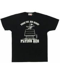 Buzz Rickson's - Peanuts Flying Ace T-shirt L - Lyst