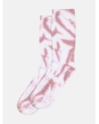 mpDenmark - Adler Ankle Socks Silver Pink 37-39 - Lyst