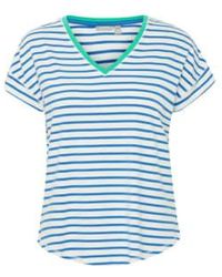 Fransa - T-shirt feporsi dans le mélange bleu beaucop - Lyst