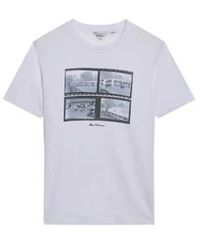 Ben Sherman - Start Line Print T Shirt - Lyst