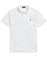 Ralph Lauren - Soft Cotton Custom Slim Fit Polo Shirt - Lyst