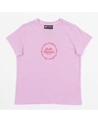 Helly Hansen - Camiseta gráfica núcleo en rosa - Lyst