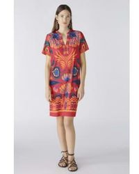 Ouí - Tropical Print Tunic Dress 38 - Lyst