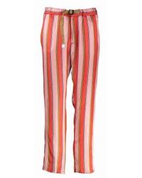 White Sand - Red And Pink Marylin Pants 3 - Lyst