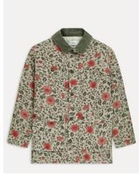 Closed - Workwear Jacket Pockets Cotton Chick Floral Print Pine M - Lyst