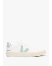 Veja - Campo chromefree leather extra matcha trainers - Lyst