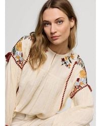 Summum - Top Multi Embroidered Blouse - Lyst