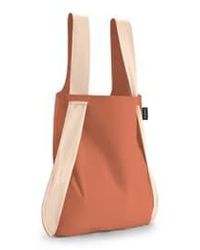 NOTABAG - Bag And Backpack Terracotta - Lyst