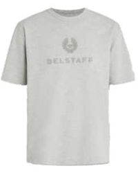 Belstaff - T-shirt varsity old heather - Lyst