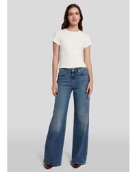 7 For All Mankind - LOTTA Luxe Vintage Jeans - Lyst