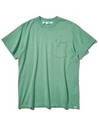 Battenwear - S/s taschen -t -shirt grün - Lyst