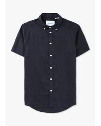 Les Deux - S Kris Linen Short Sleeve Shirt - Lyst