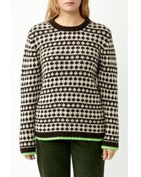 Mads Nørgaard - Coffee Winter White Recycled Kimilla Sweater Multi / Xs - Lyst