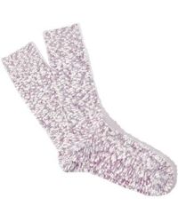 Anonymous Ism - Light Slub Crew Socks Large - Lyst