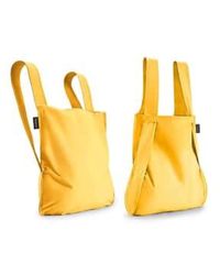 NOTABAG - Shopper Backpack Golden - Lyst