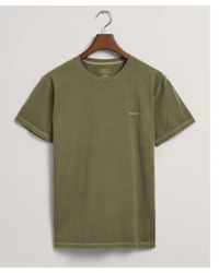 GANT - Sunfaded T Shirt In Kalamata 2057027 362 - Lyst