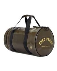 Fred Perry - Tonal Pu Barrel Bag Uniform / Gold One Size - Lyst