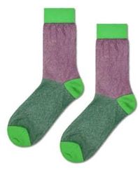 Happy Socks - Chaussettes pastel violettes légères - Lyst
