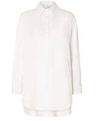 SELECTED - Camisa ls icónica blancanieves - Lyst