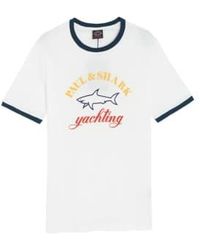 Paul & Shark - T-shirt Fo C0p1006 010 M / - Lyst