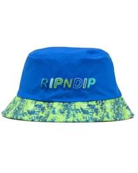 RIPNDIP - Prisma Cotton Dyed Bucket Hat Multi Os - Lyst