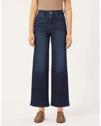 DL1961 - Jeans la pierna ancha Hepburn Mediterráneo - Lyst