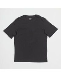 Jack & Jones - Basic slim t-shirt aus bio-baumwolle in grau - Lyst