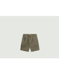 Knowledge Cotton - Pantalones cortos sueltos en lino orgánico - Lyst