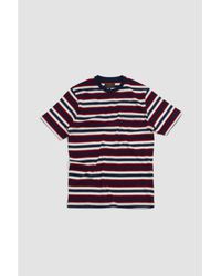 Beams Plus - Multicolor Horizontal Stripe Pocket T-shirt Blue - Lyst