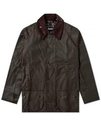 Barbour - Classic Beaufort Wax Jacket Olive - Lyst