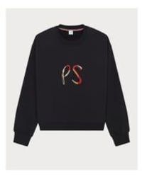 Paul Smith - Ps Embroided Logo Sweatshirt Col: 79 , Size: Xl L - Lyst