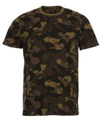 Edwin - Camo Khaki T-shirt M - Lyst