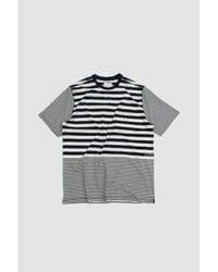 Pop Trading Co. - Striped Pocket T-shirt /off White - Lyst