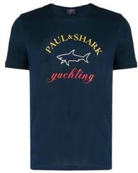 Paul & Shark - T-shirt l' c0p1006 013 - Lyst