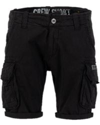 Alpha Industries - Crew Cargo Short - Lyst