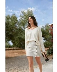 Mus & Bombon - Cotton Mini Skirt Xs - Lyst