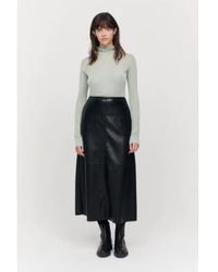 Jakke - Molly Midi Faux Leather Skirt Xs - Lyst
