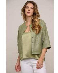 Rino & Pelle - Rino And Babette Boxy Jacket In Sea Moss - Lyst