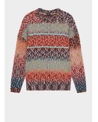 Paul Smith - Alpaca Mix Crew Neck Knitted Sweater Small - Lyst