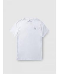Psycho Bunny - Mens classic crew neck camiseta en blanco - Lyst